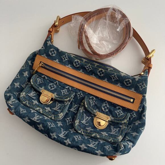 NWOT！Vintage Louis Vuitton Blue Baggy PM - Picture 9 of 9